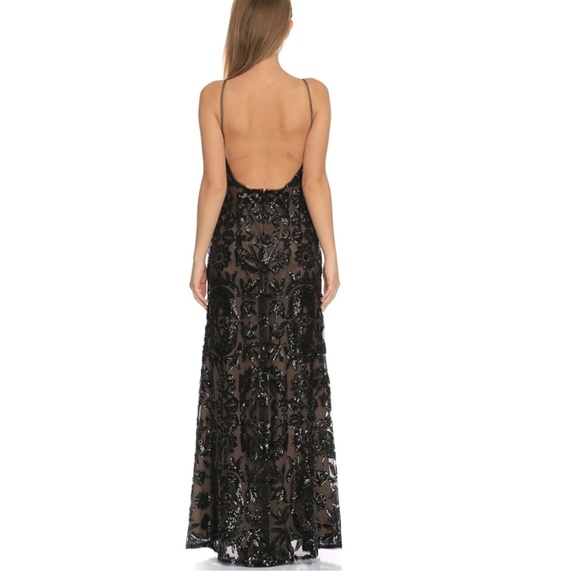 BCBGMax Embellished Evening Gown - Picture 4 of 11